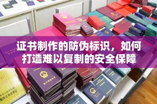 六盘水证书制作的防伪标识，如何打造难以复制的安全保障