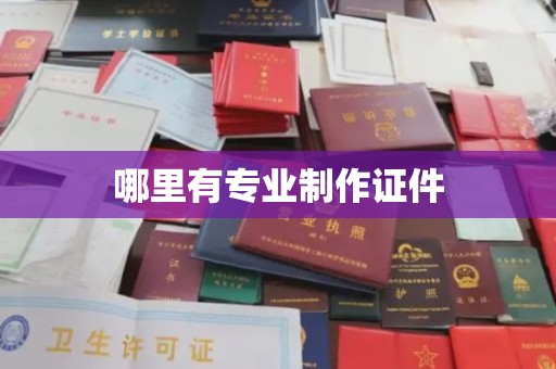 六盘水哪里有专业制作证件